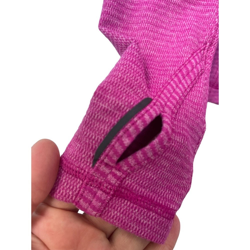 Lululemon Base Runner Long Sleeve in Raspberry size 2 - Picture 4 of 11